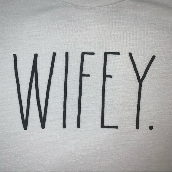 RAE DUNN WIFEY T-SHIRT SIZE S - Picture 3 of 3